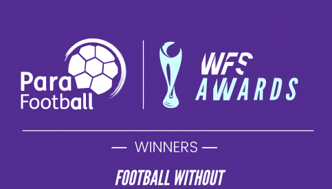 Winners of the 2022 WFS Football Without Limits Award
