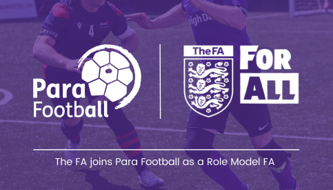 The FA joins Para Football as a Role Model FA