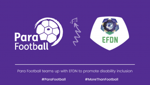 Para Football teams up with EFDN to promote disability inclusion