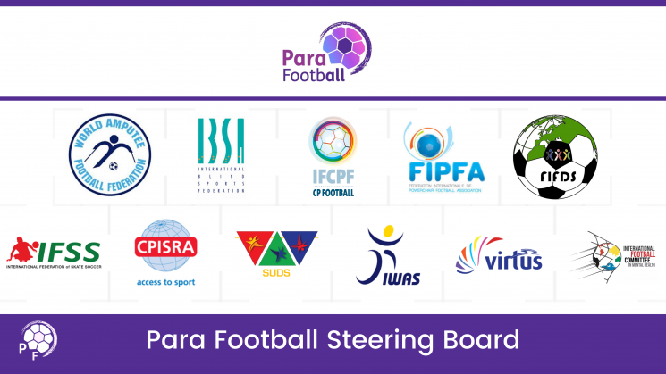 Para Football Steering Board members